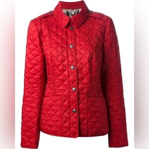 Burberry quilted jacket